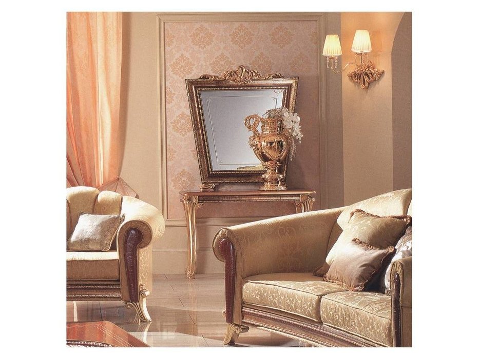 зеркало настенное, Arredo Classic: "Giotto" Джотто для консоли (орех)