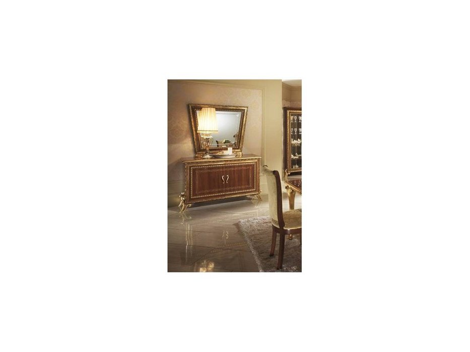 зеркало настенное, Arredo Classic: "Giotto" Джотто к комоду 2-х дверному (орех)