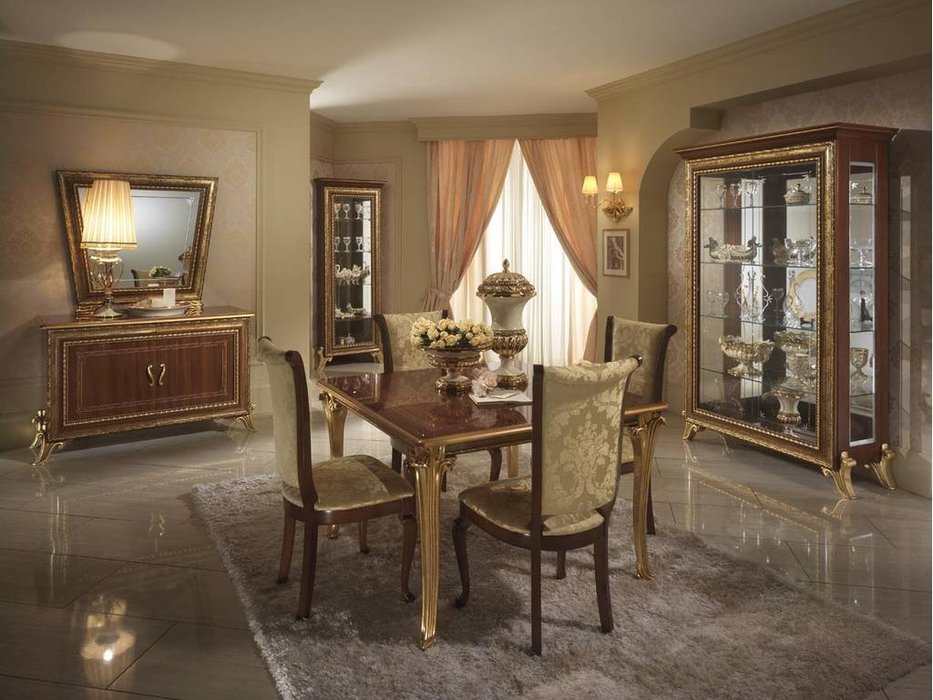 стол обеденный, Arredo Classic: "Giotto" Джотто раскладной (орех)