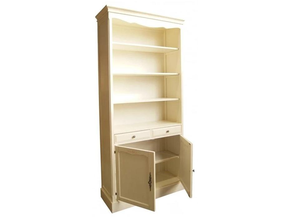 шкаф книжный Mobilier de Maison Belveder  (белая карамель)