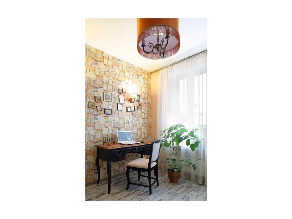стул Mobilier de Maison Provence с эффектом старения (черный)
