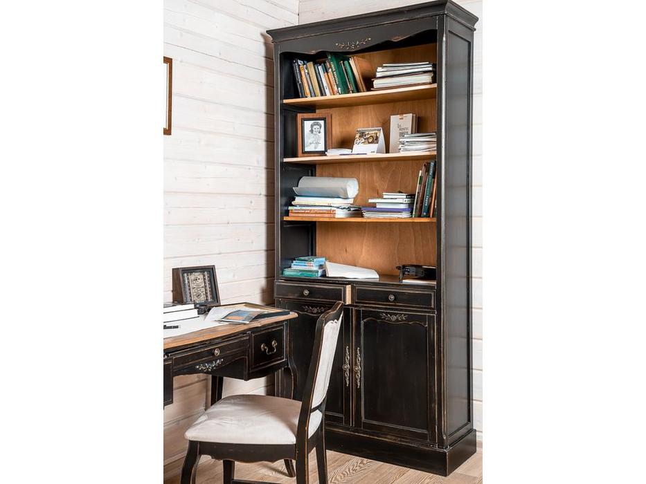 стул Mobilier de Maison Provence с эффектом старения (черный)