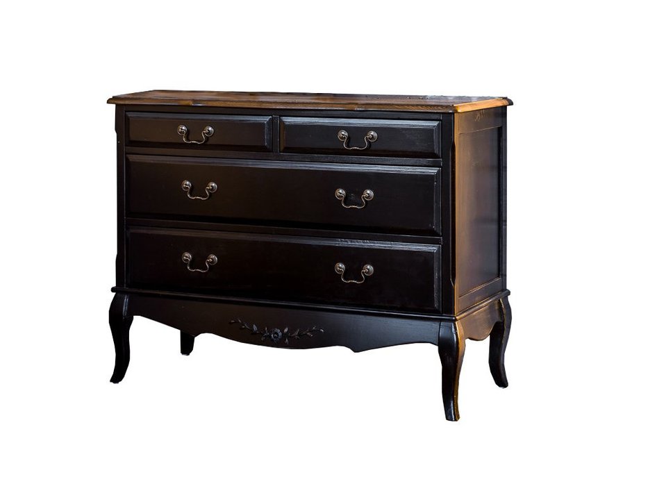 комод Mobilier de Maison Provence  (черный со старением)