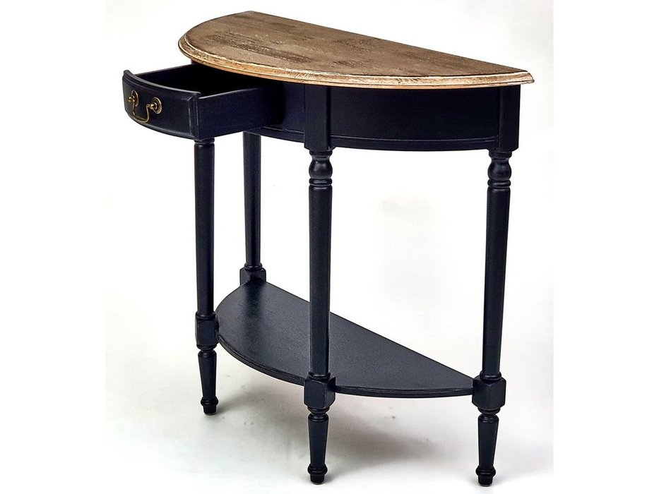 консоль, Mobilier de Maison: "Provence" с ящиком (черный)