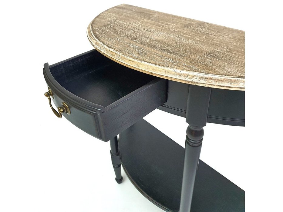 консоль, Mobilier de Maison: "Provence" с ящиком (черный)