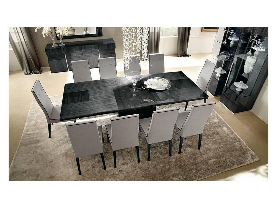 стол обеденный на 8 человек ALF Montecarlo раскладной (серый)