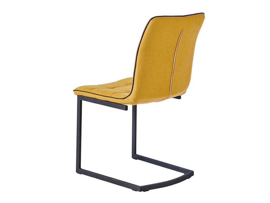 стул ESF Comedor  (желтый, черный)
