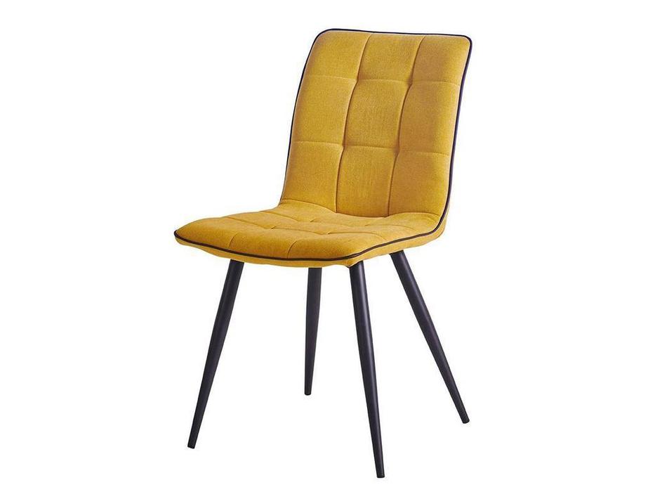 стул ESF Comedor  (желтый, черный)
