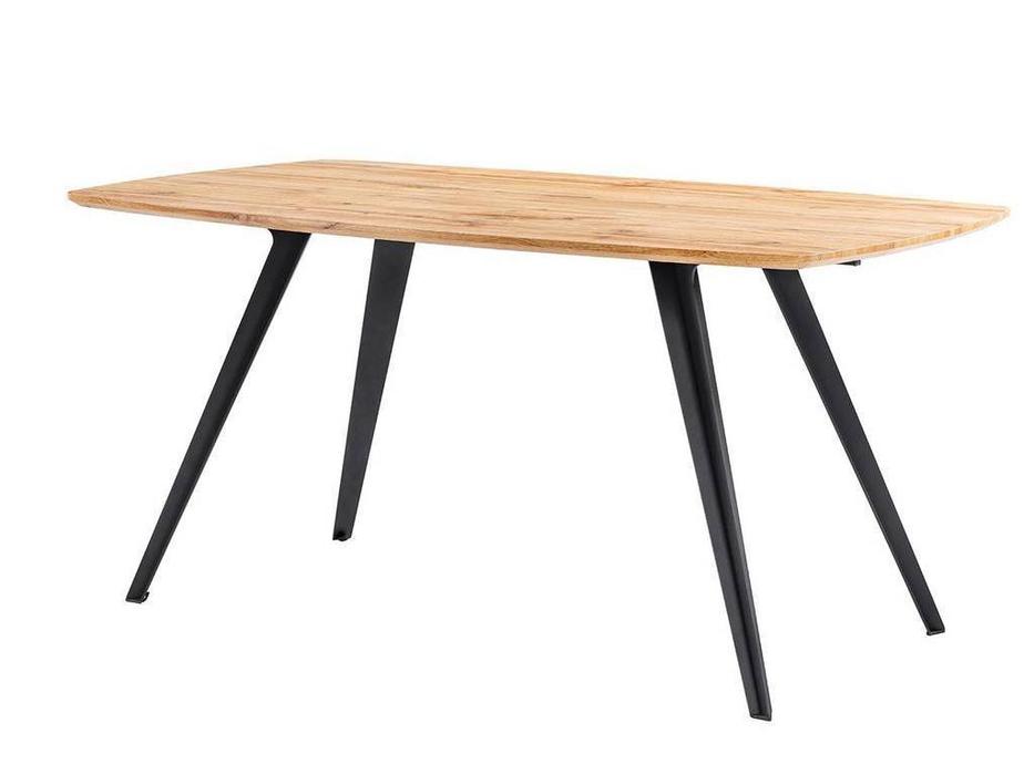 стол обеденный ESF Modern  (светлое дерево, черный)