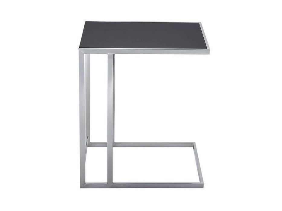 столик приставной ESF Modern  (хром, черный)