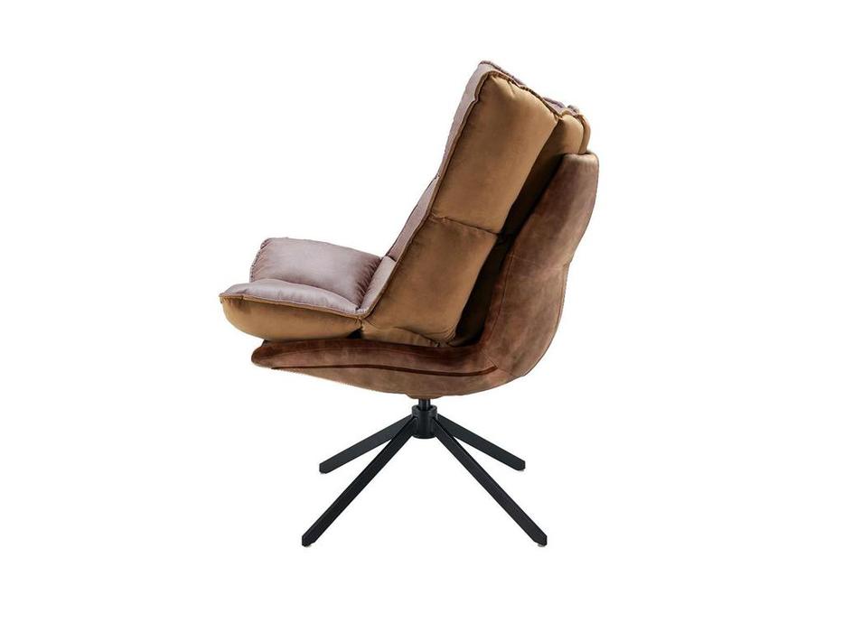 кресло вращающееся ESF  малое (коричневый)