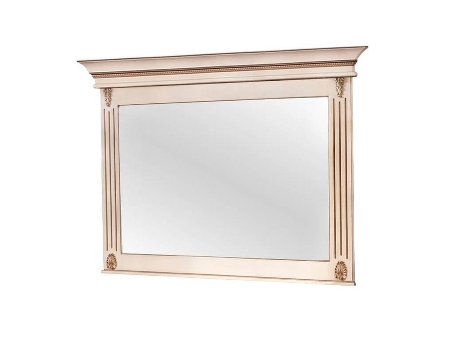 зеркало настенное Timber Палермо   (ваниль, золото)