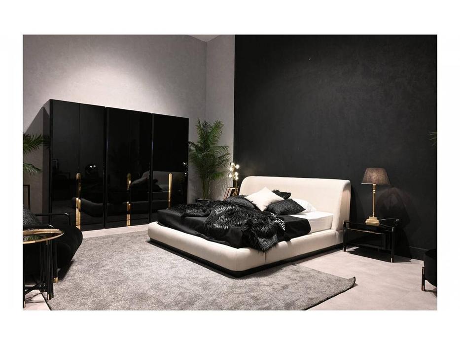 кровать двуспальная Orix Dark 180х200 (черный)