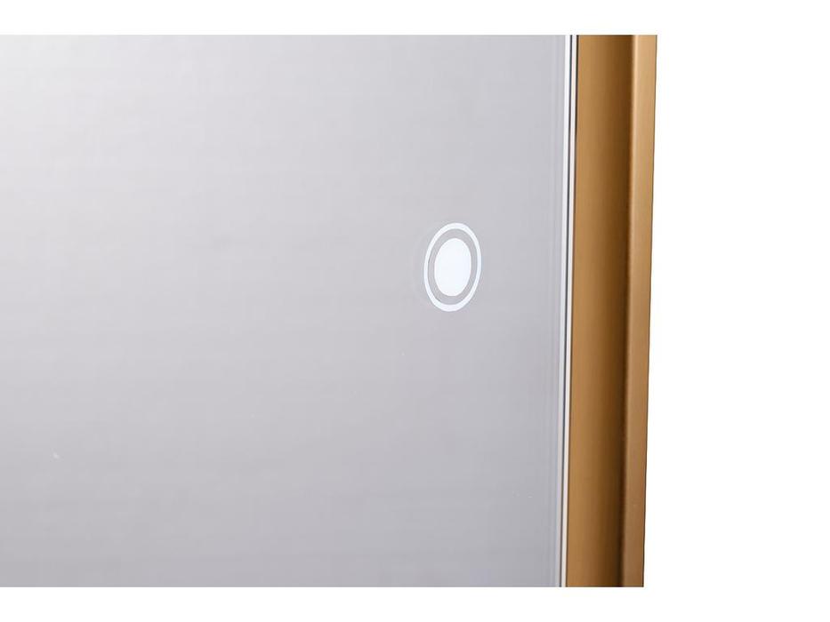 зеркало напольное Garda Decor GD с подсветкой и ящиками (натуральный)